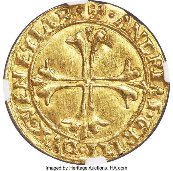 Italy:Venice, Italy: Venice. Andrea Gritti gold Scudo d'Oro ND (1523-39) MS63NGC,...