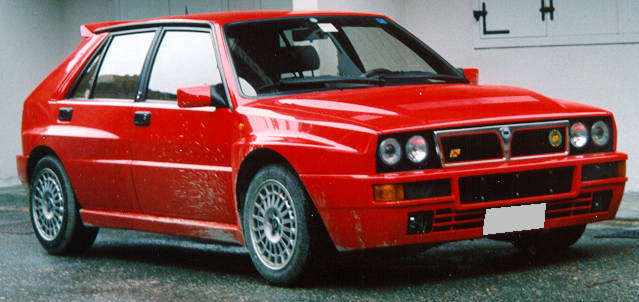 Lancia Delta Integrale Evoluzione - 3/4 anteriore