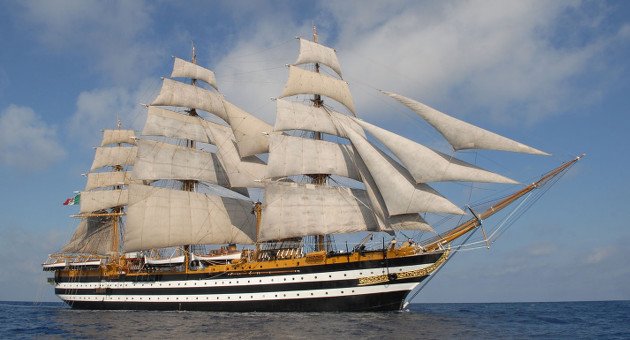 Risultati immagini per nave scuola amerigo vespucci