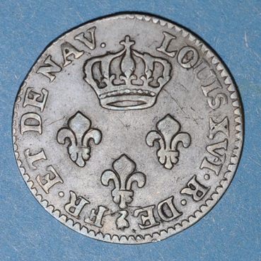 coins-old-french-colonies-guyane-louis-x