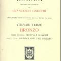 Maggiori informazioni su "F. Gnecchi , I Medaglioni Romani , Vol.3"	