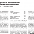 Maggiori informazioni su "Ritrovamento di monete veneziane in Provincia di Belluno nel 1894"	