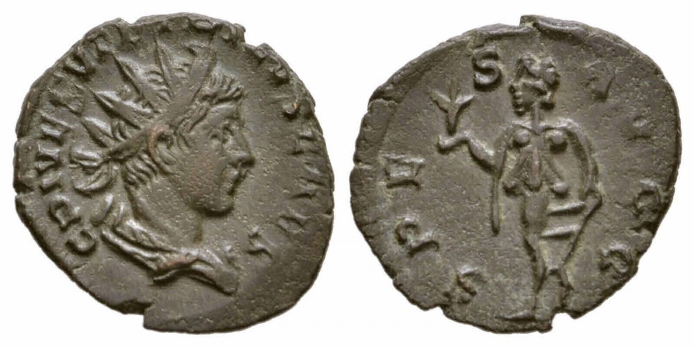 TETRICUS II ANTONINIANUS SPES AVGG TREVERI.JPG