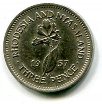 rhodesia and nyasaland 3p 1957b.jpg