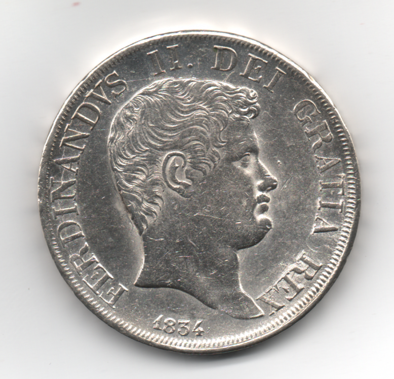 Piastra 120 Grana 1834 1° Tipo Regno Delle Due Sicilie Ferdinando II di Borbone 1830-1859 (1).png