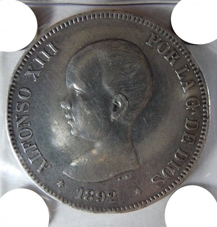 5 pesetas 1892 spagna Alfonso XIII (3).JPG