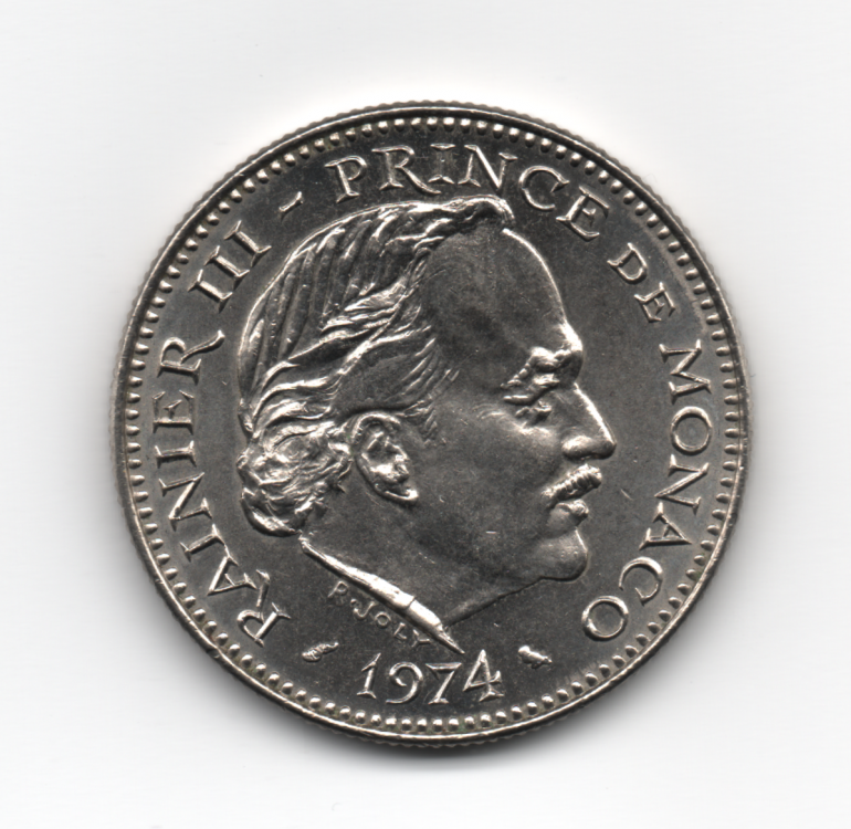 5 Francs 1974 Monaco Rainier III Nickel-10g-29mm(1).png