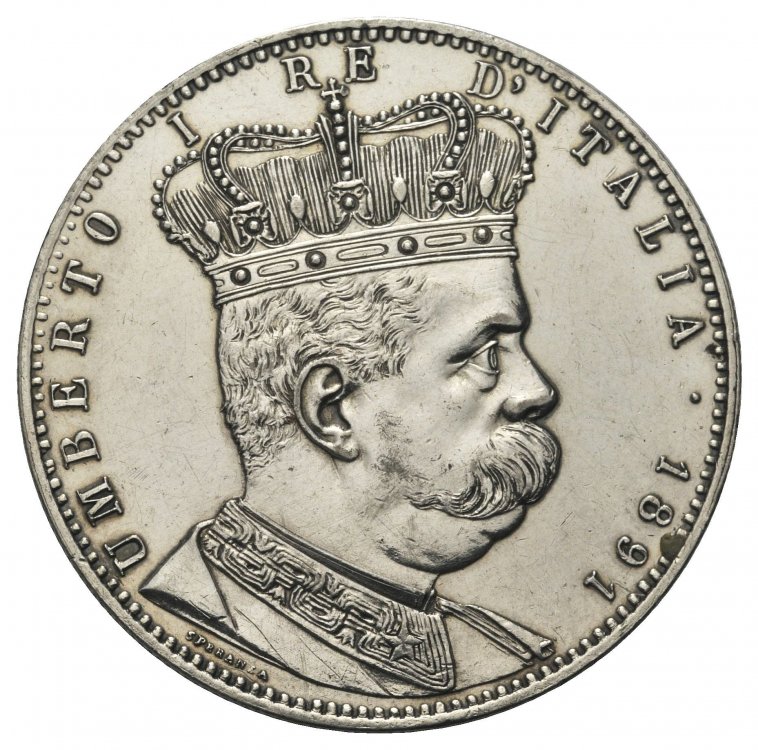 5 Lire 1891 Colonia Eritrea Umberto I 1890-1896 (2).jpg