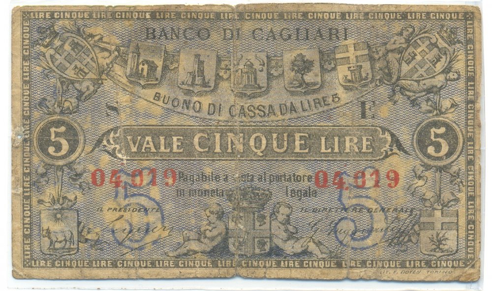 Banco di Cagliari buono di cassa 5 lire.jpg