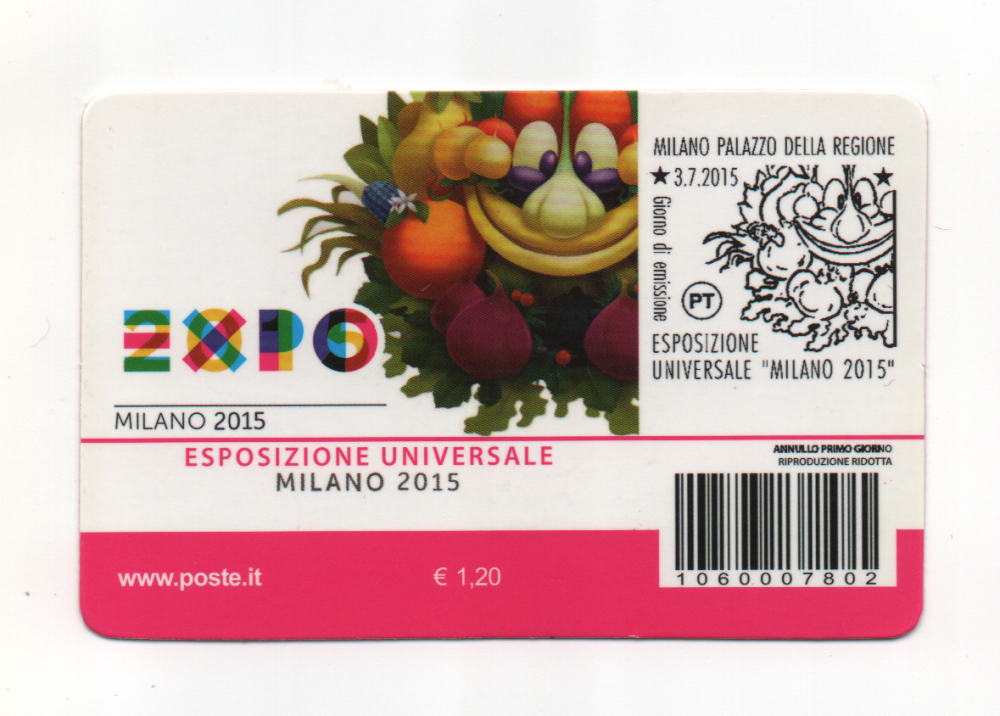 03-07-2015 Francobollo Celebrativo Dell'Esposizione Universale Milano 2015 (2).png