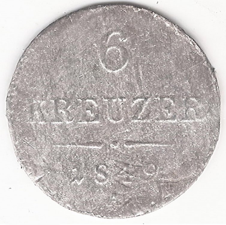 Impero Austriaco 6 Kreuzer 1849A A.jpg