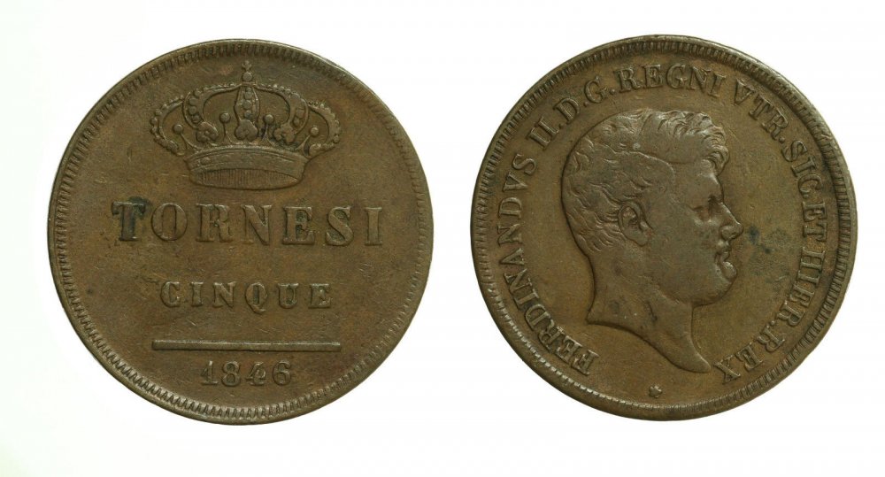 5 tornesi 1846 stella 5 punte.JPG