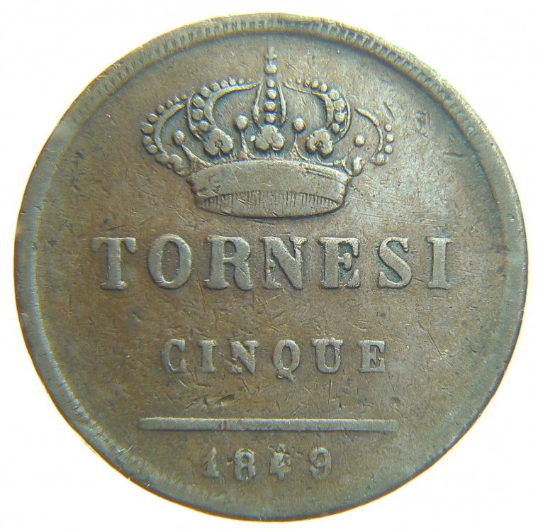 5 tornesi 1849 8 ribattuto stella 5 punte R-.JPG