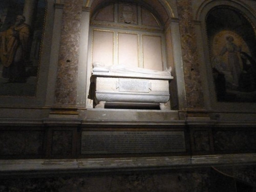 Tomba di Santa Monica nella Chiesa di Sant' Agostino.jpg