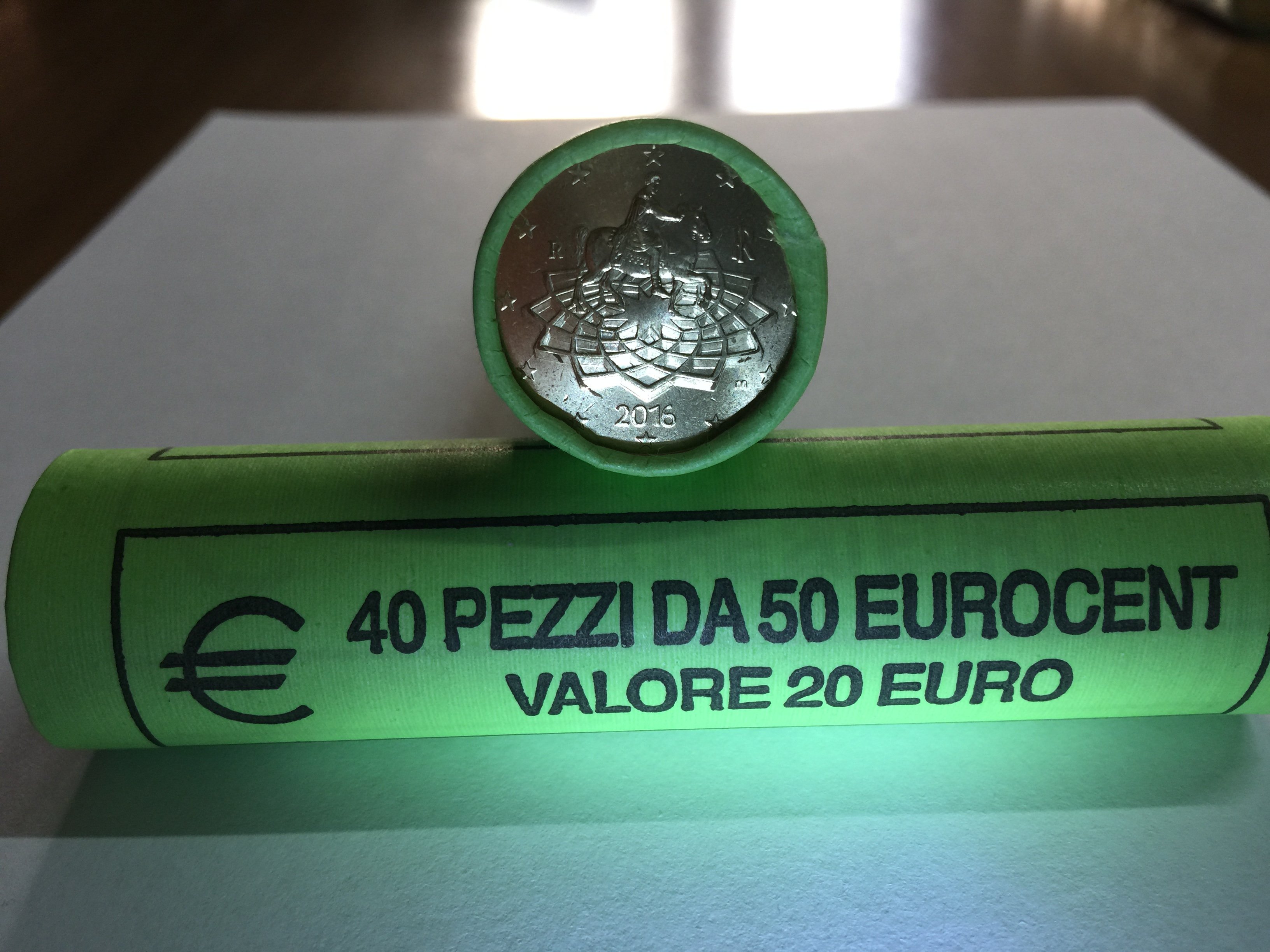 50 centesimi Italia 2016