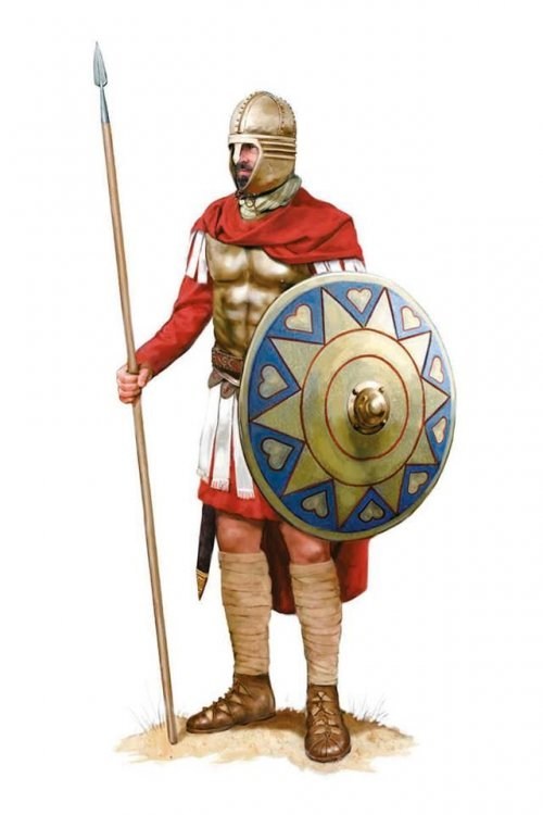 A member of the Domestici Equites, a Roman Imperial guard unit, Roman army during.jpg