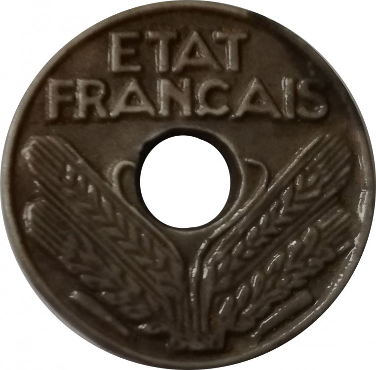 ceramic coin etat francaise 10 centimes 1942 23mm 5mm 3_60gr (2).jpg