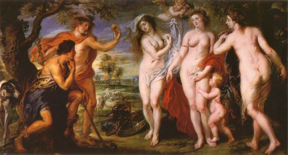 RUBENS - Il giudizio di Paride.JPG