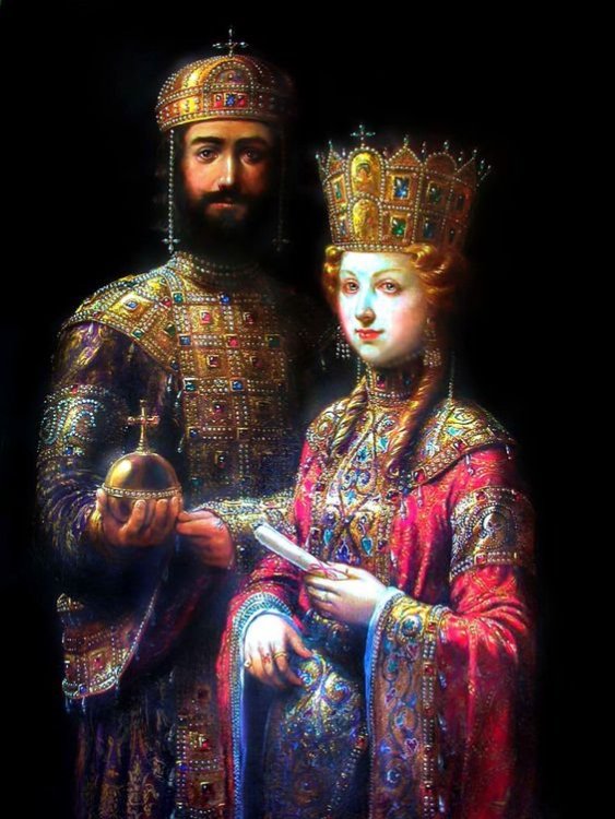 John II Komnenos and Irene of Hungary.jpg