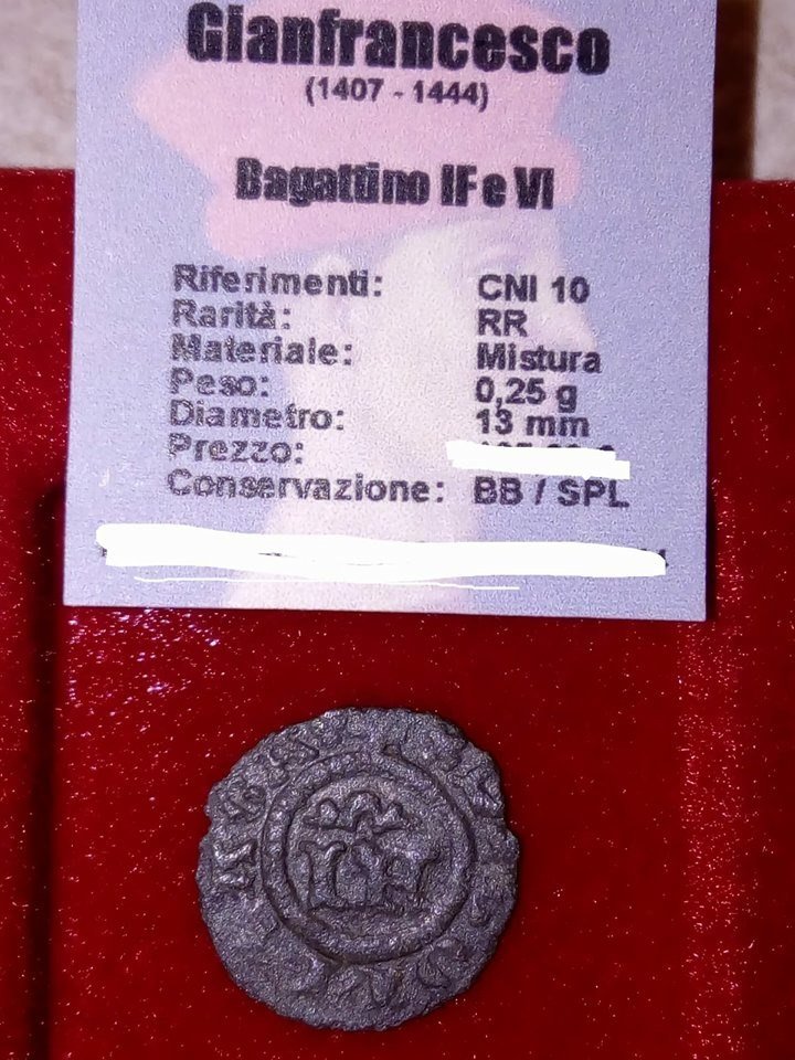 Bagattino R2 di Gianfrancesco Gonzaga marchese di Mantova