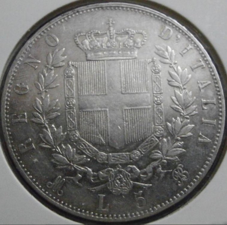 5 LIRE VEII 1875 MILANO B.JPG