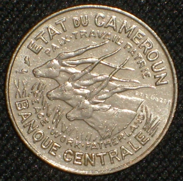 Cameroon 100 francs 1968 d.jpg