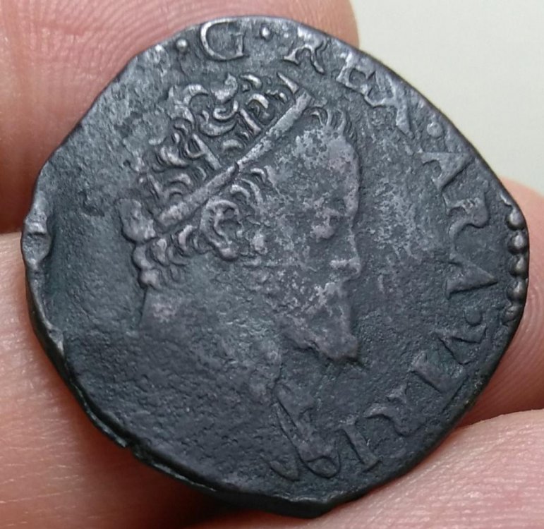 FILIPPO II - Tornese 1593 M.I.R. 192.38 D..jpg