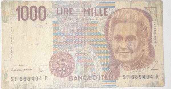 1000 Lire Montessori - Richiesta Identificazione/valutazione ...