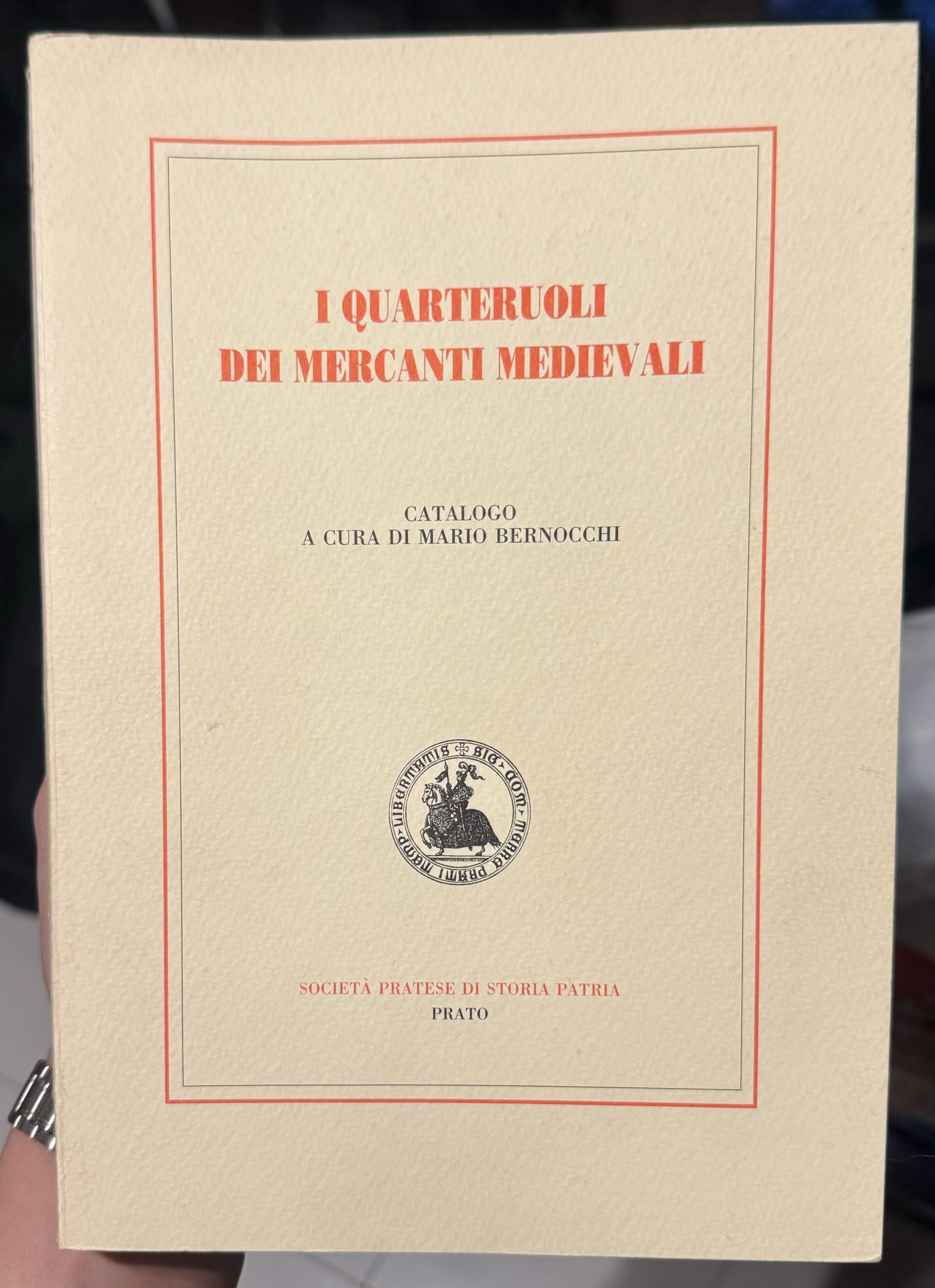 Mario Bernocchi - I quarteruoli dei mercanti medievali