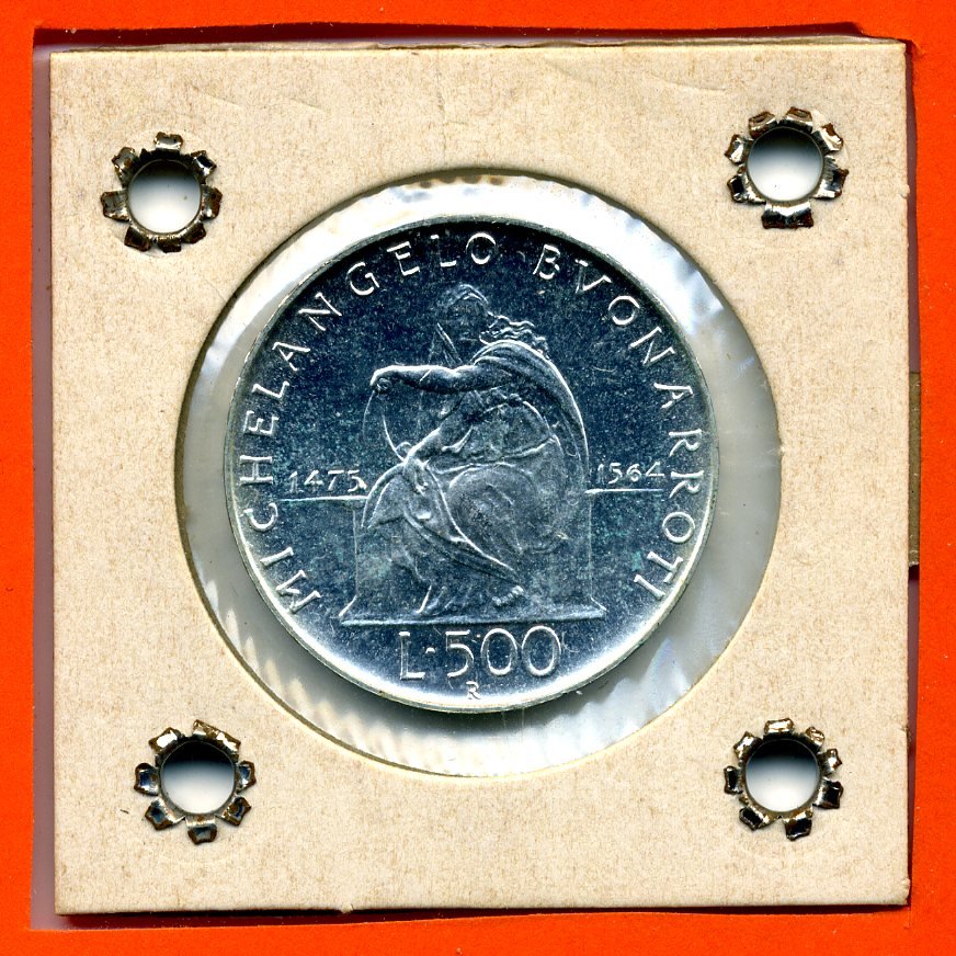 500 e 1000 Lire argento Italia San Marino Vaticano