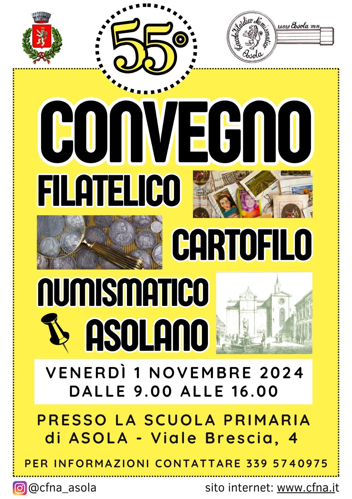 55° convegno numismatico filatelico di Asola