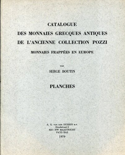 Maggiori informazioni su "Catalogue des monnaies grecques antiques, collection Pozzi"	